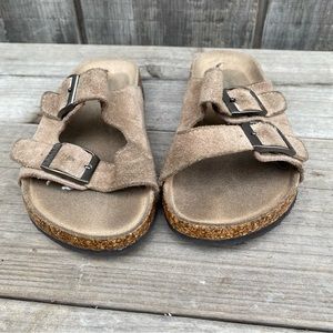 Woodstock Strap Slip On Sandals Size 11